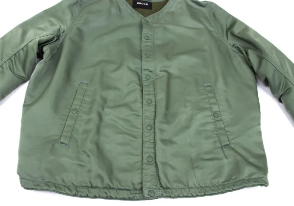 zucca Nylon Cotton Snap Button Blouson K-162733_010