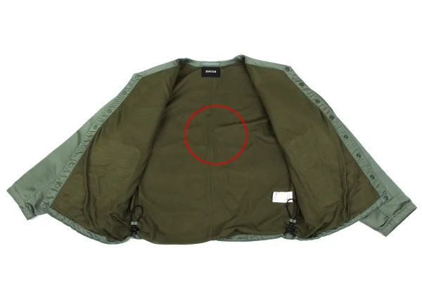 zucca Nylon Cotton Snap Button Blouson K-162733_012