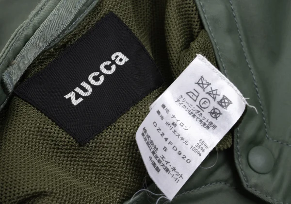 zucca Nylon Cotton Snap Button Blouson K-162733_019
