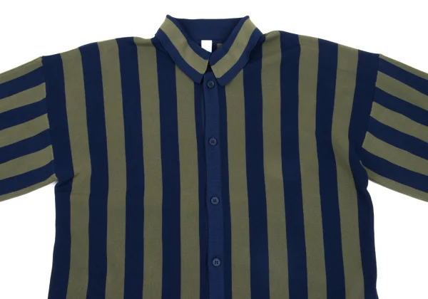 CFCL Poly Stripe Knit Shirt K-162734_004