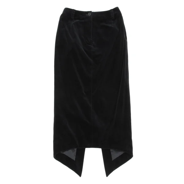 ROMEO GIGLI Cotton Poly Velour Skirt K-162742_002