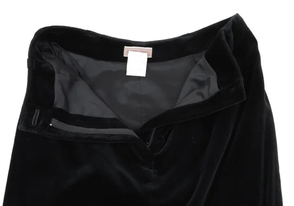 ROMEO GIGLI Cotton Poly Velour Skirt K-162742_006