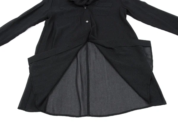 ROMEO GIGLI See-through Ribbon Blouse K-162743_011