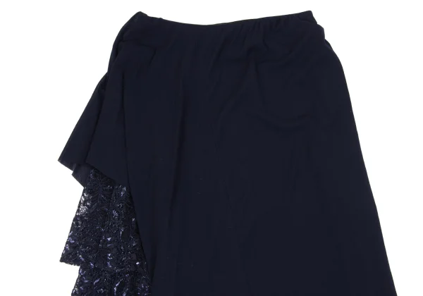 VIVIENNETAM Lace Layered Mesh Skirt K-162744_003