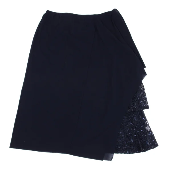 VIVIENNETAM Lace Layered Mesh Skirt K-162744_009