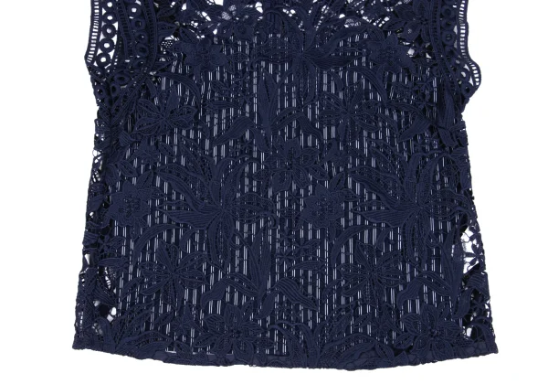 VIVIENNETAM Floral Lace Sleeveless Top K-162745_006