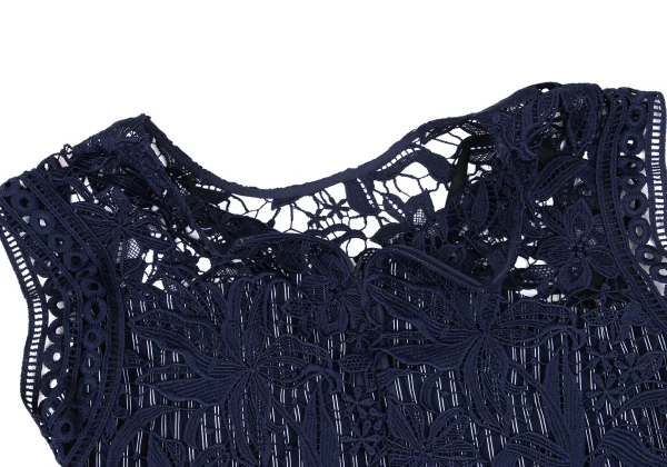 VIVIENNETAM Floral Lace Sleeveless Top K-162745_010