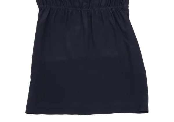 VIVIENNETAM Graphic Patch Silk Sleeveless Tunic K-162746_007