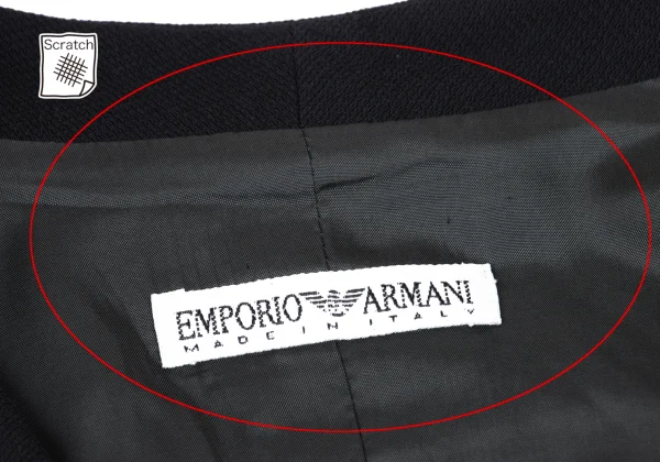 EMPORIO ARMANI Rayon Wool Vest K-162747_004