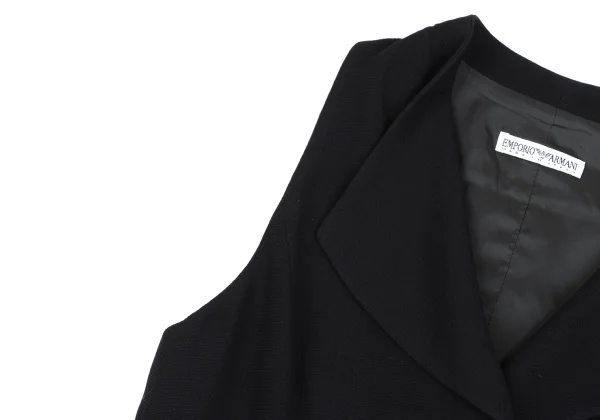 EMPORIO ARMANI Rayon Wool Vest K-162747_005