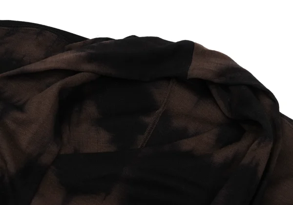 ISSEY MIYAKE PERMANENTE Wool Deformed Neck T-shirt K-162748_005