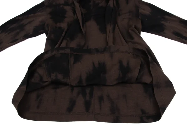ISSEY MIYAKE PERMANENTE Wool Deformed Neck T-shirt K-162748_011