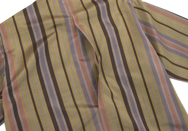 ISSEY MIYAKE Silk Multi Stripe Shirt K-162749_015