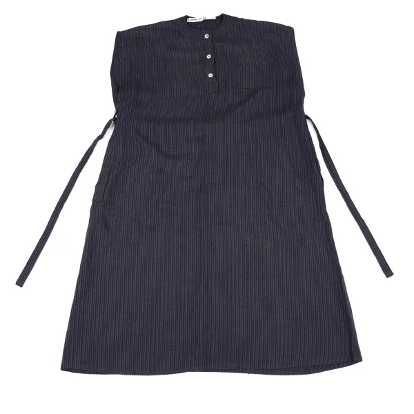 COMME des GARCONS Waist Cord Pullover Striped Dress K-162750_002