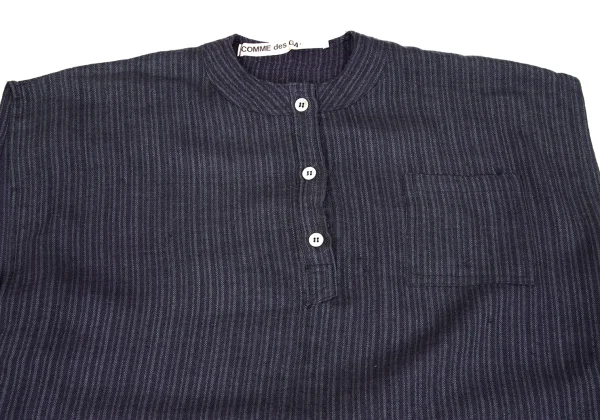 COMME des GARCONS Waist Cord Pullover Striped Dress K-162750_005