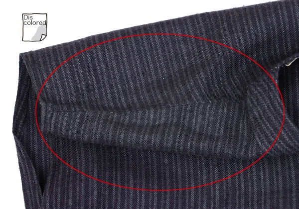 COMME des GARCONS Waist Cord Pullover Striped Dress K-162750_007