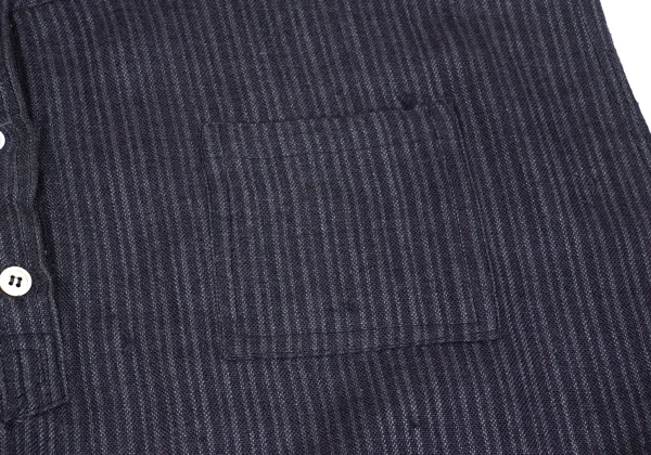 COMME des GARCONS Waist Cord Pullover Striped Dress K-162750_010