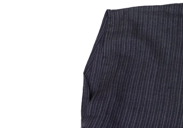 COMME des GARCONS Waist Cord Pullover Striped Dress K-162750_011