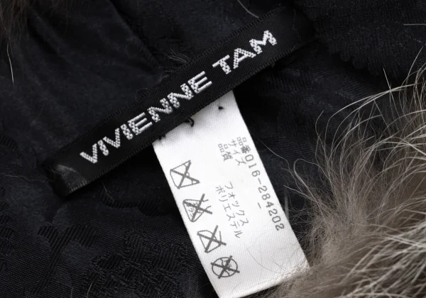 VIVIENNETAM Fox Fur Tippet K-162751_006