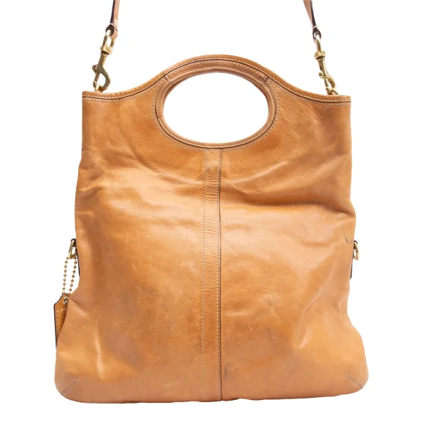 COACH B0873-12250 2way Leather Shoulder Bag K-162754_005