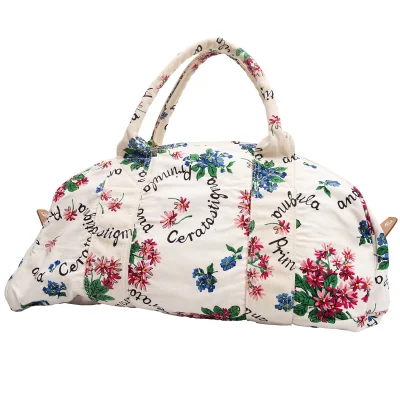 tricot COMME des GARCONS Floral Printed Canvas Bag