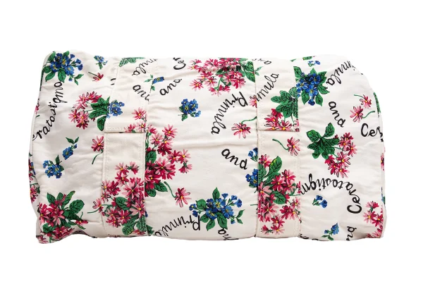 tricot COMME des GARCONS Floral Printed Canvas Bag K-162757_005