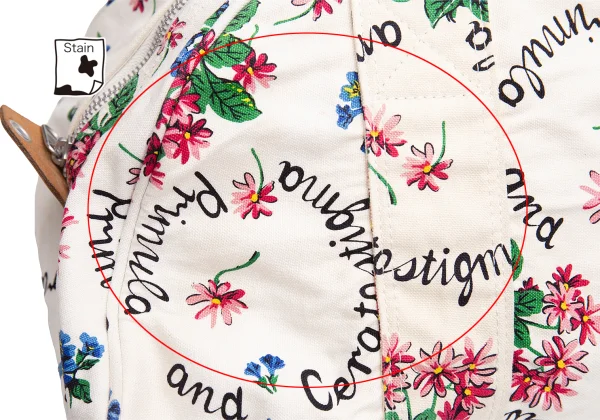 tricot COMME des GARCONS Floral Printed Canvas Bag K-162757_007