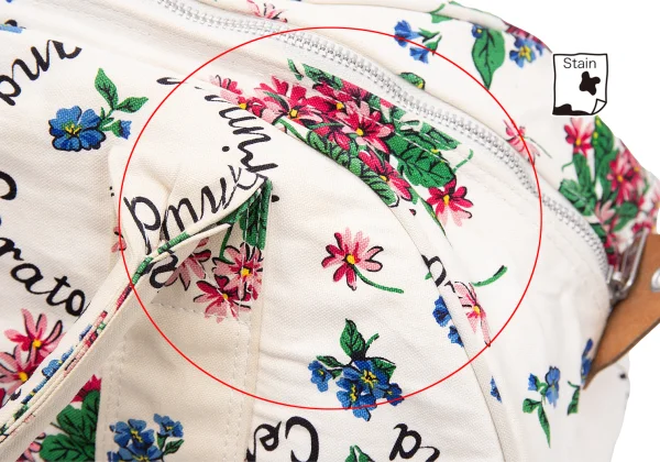 tricot COMME des GARCONS Floral Printed Canvas Bag K-162757_008