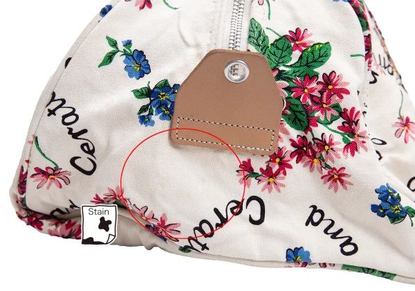 tricot COMME des GARCONS Floral Printed Canvas Bag K-162757_009