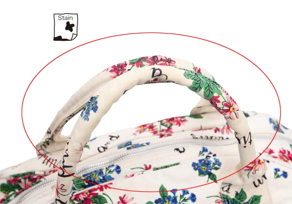 tricot COMME des GARCONS Floral Printed Canvas Bag K-162757_012