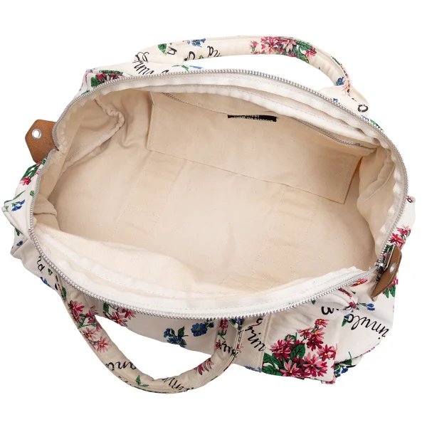 tricot COMME des GARCONS Floral Printed Canvas Bag K-162757_014