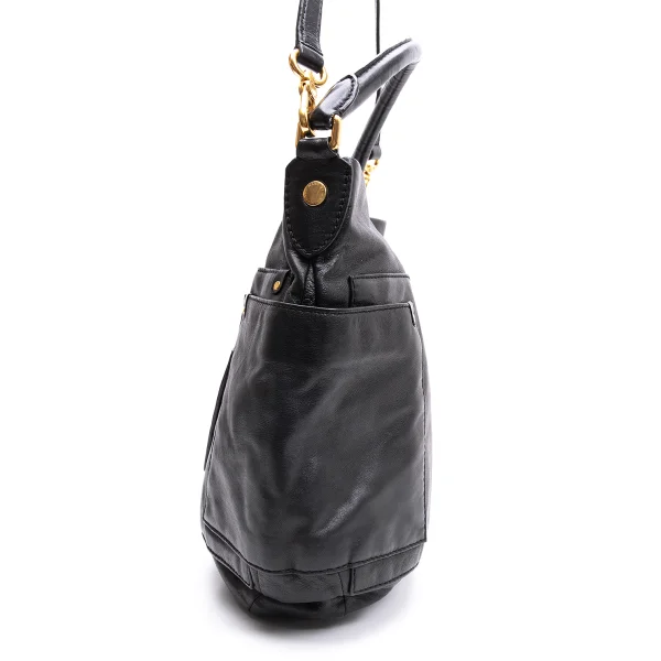 MARC by MARC JACOBS Pocket Design Leather Shoulder Bag K-162758_004