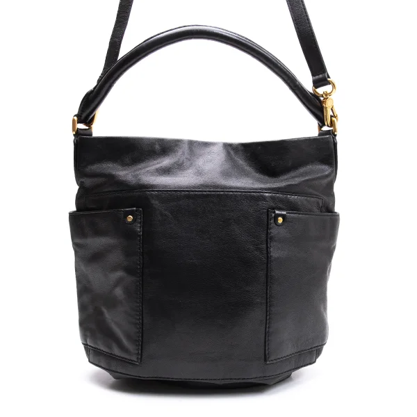 MARC by MARC JACOBS Pocket Design Leather Shoulder Bag K-162758_005