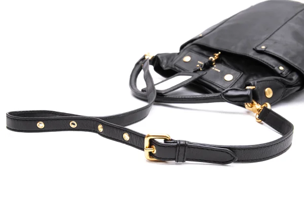 MARC by MARC JACOBS Pocket Design Leather Shoulder Bag K-162758_010