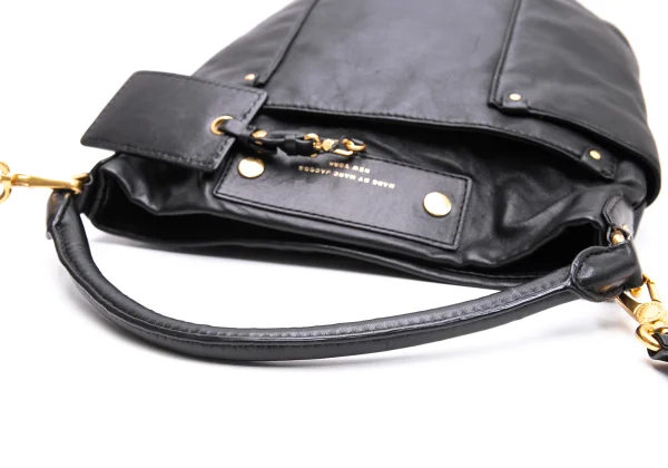 MARC by MARC JACOBS Pocket Design Leather Shoulder Bag K-162758_011