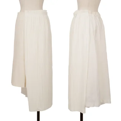 COMME des GARCONS Pleated Double Waist Skirt