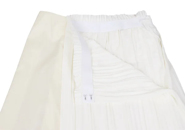 COMME des GARCONS Pleated Double Waist Skirt K-162764_005