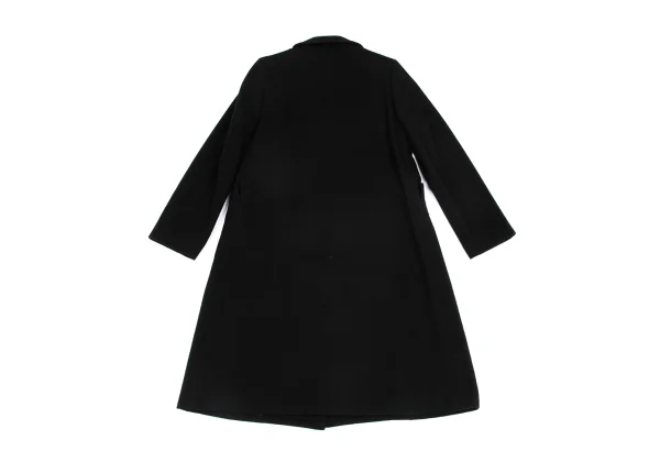 tricot COMME des GARCONS Brushed Wool Round Collar Long Coat K-162765_013