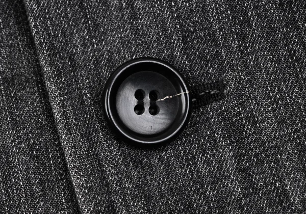 tricot COMME des GARCONS Check Lining Denim Double Jacket K-162766_007