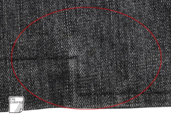 tricot COMME des GARCONS Check Lining Denim Double Jacket K-162766_014