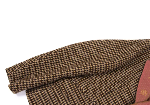 tricot COMME des GARCONS Reversible Houndstooth Jacket K-162770_005