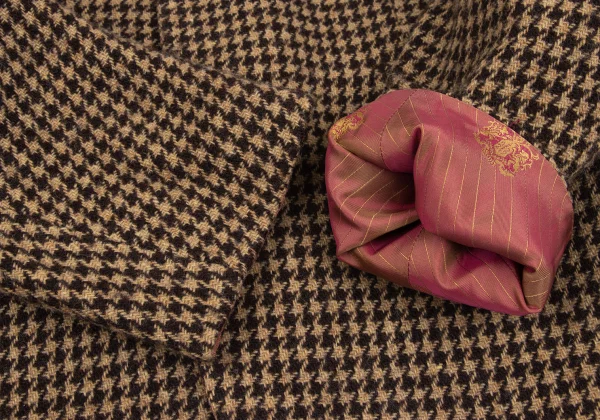 tricot COMME des GARCONS Reversible Houndstooth Jacket K-162770_006