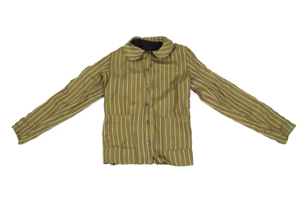 tricot COMME des GARCONS Stripe Lining Reversible Jacket K-162771_012