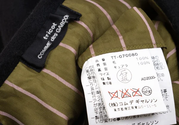 tricot COMME des GARCONS Stripe Lining Reversible Jacket K-162771_017
