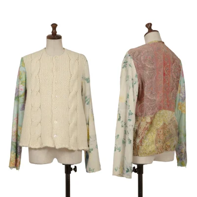 tricot COMME des GARCONS Knit Switching Cadigan