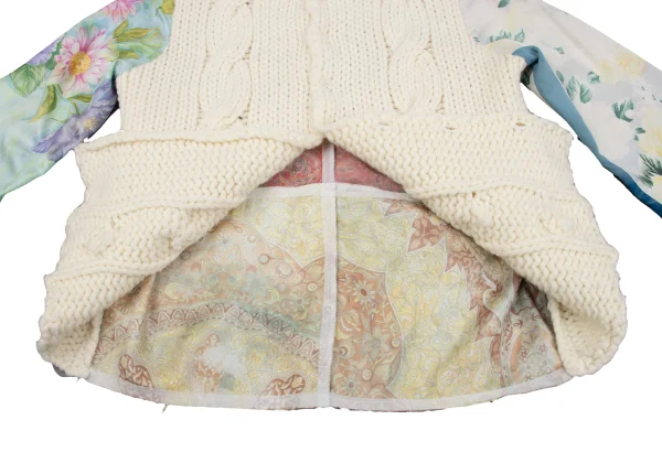 tricot COMME des GARCONS Knit Switching Cadigan K-162772_012