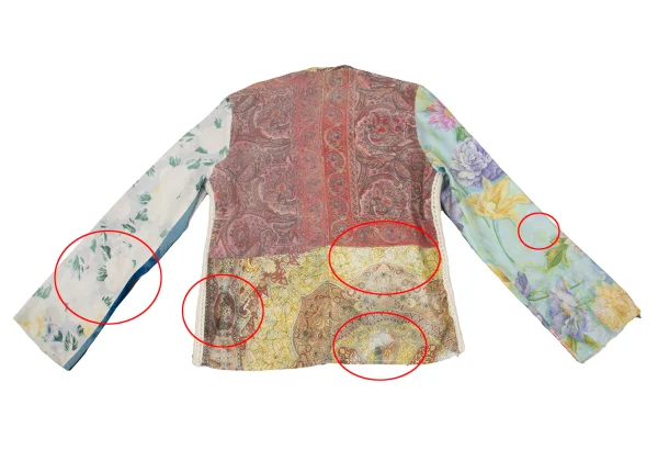 tricot COMME des GARCONS Knit Switching Cadigan K-162772_013