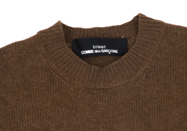 tricot COMME des GARCONS Silk Blended Switching Knit Sweater K-162773_004