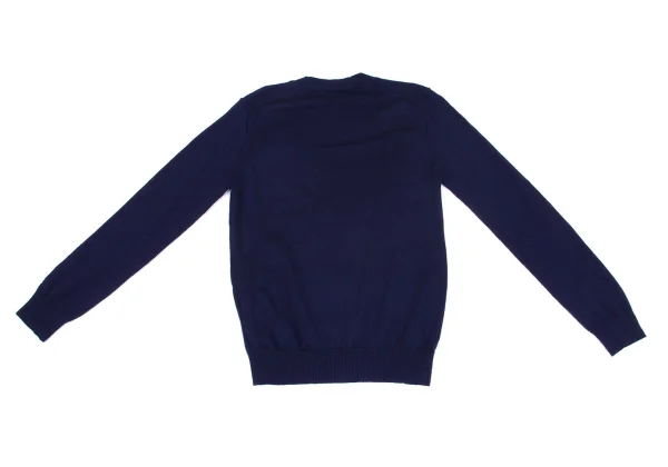 tricot COMME des GARCONS One Point Argyle Knit Sweater K-162774_011