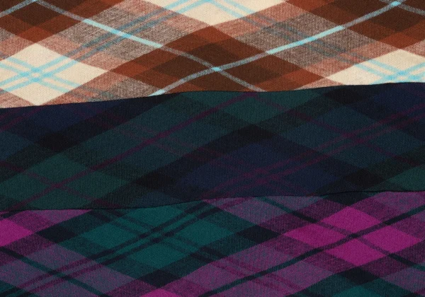 tricot COMME des GARCONS Switching Bias Check Knit Top K-162775_010